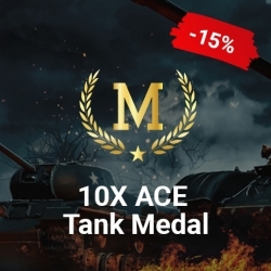 10 x Ace Tanker (Tier 1-8)