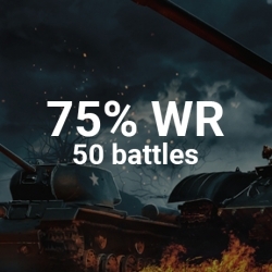 50 battles (WR 75%)
